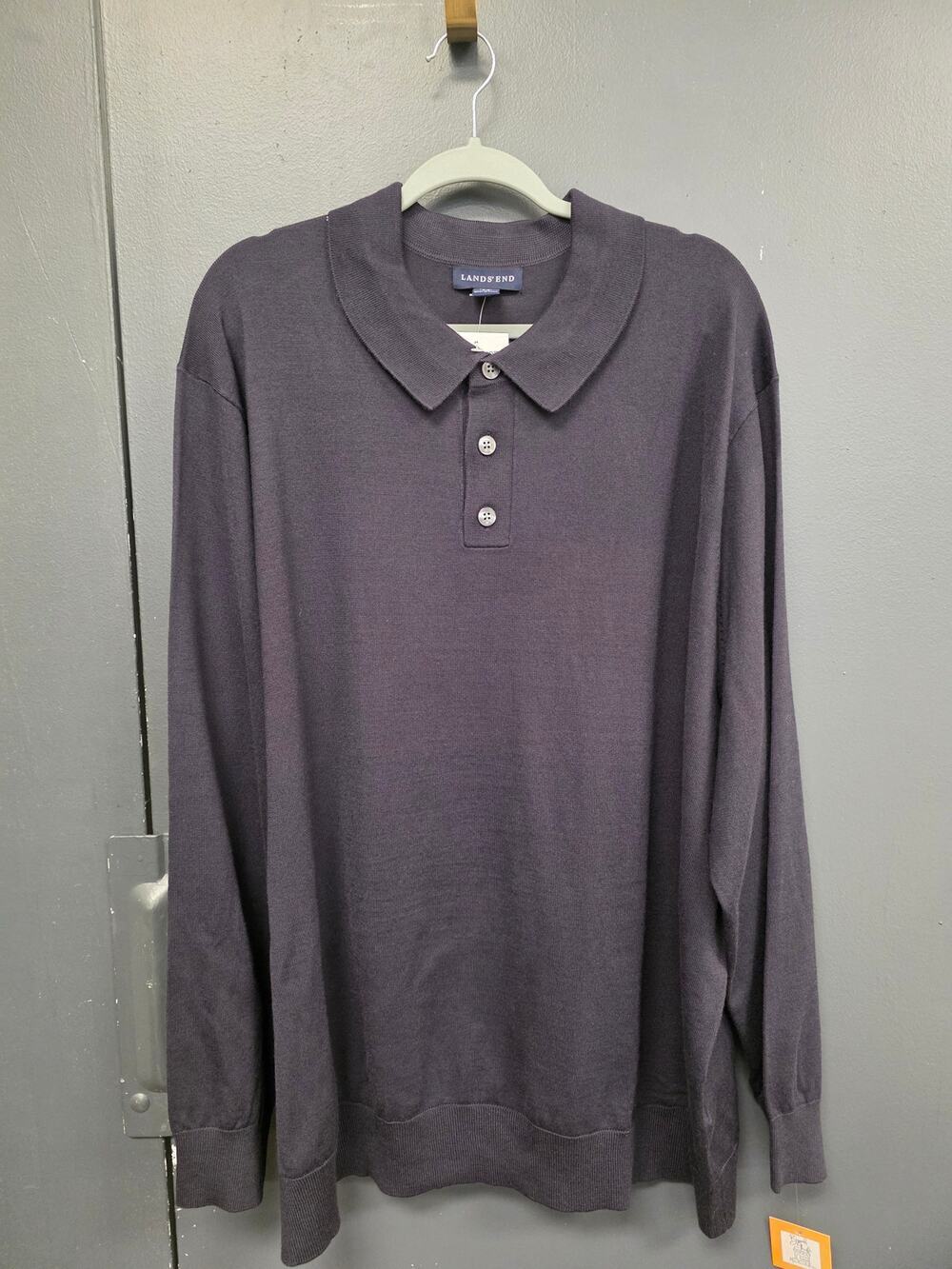 Lands' End Men's Long Sleeve Pullover Knit 3XL Sweater 1031